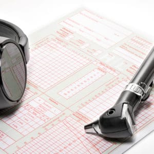 Headphones and Otoscope